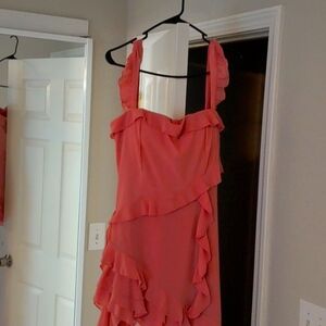 Alieva Lenora Ruffle Mini Dress brand new